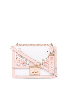 Aldo white discount sling bag