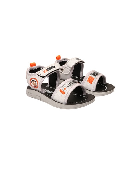 Buy Silver Sandals for Boys by Wotnot Online | Ajio.com