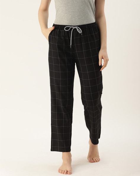 Ribbed Loungepants with Drawstring Waist