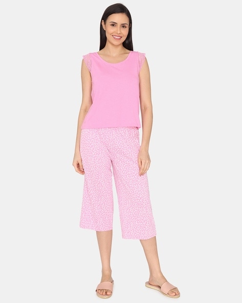 Buy Pink Night&LoungeWearSets for Women by Zivame Online