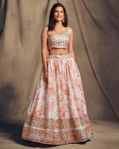 Designer off White Floral Lehenga Choli for Women,wedding Bridal Wear  Lengha Choli Party Wear Ghagra Choli Indian Lehenga Choli Bridesmaids -  Etsy | Wedding lehenga designs, Indian wedding outfits, Trending lehenga  designs