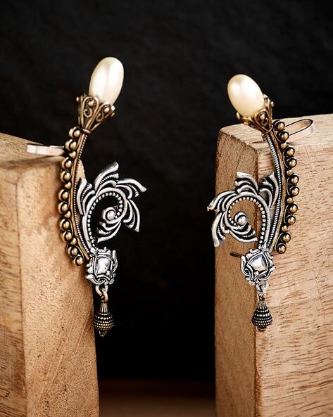 Traditional Filigree Design Cuff Earrings – VOYLLA