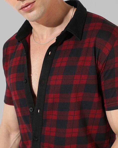 Buy Red Shirts for Men by Campus Sutra Online