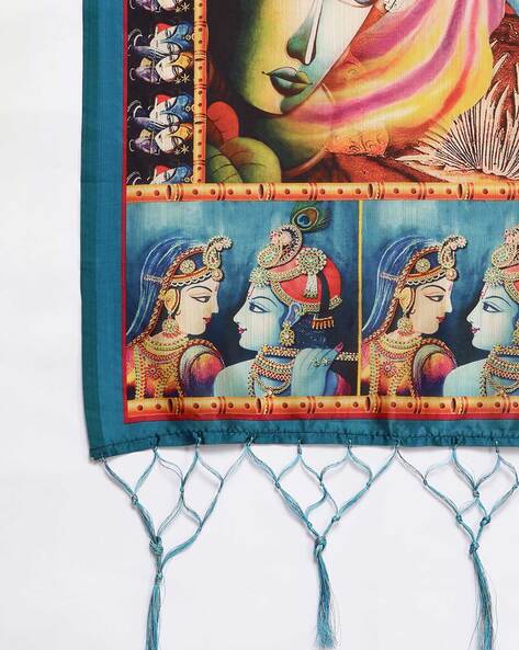 Inhika Set of 2 Decorative Tassel Hanging for Blouse Lehenga and Saree,  Fancy Latkan Indian Tassle Design Colour Multi Multi, 28cm long: Buy Online  at Best Price in UAE - Amazon.ae