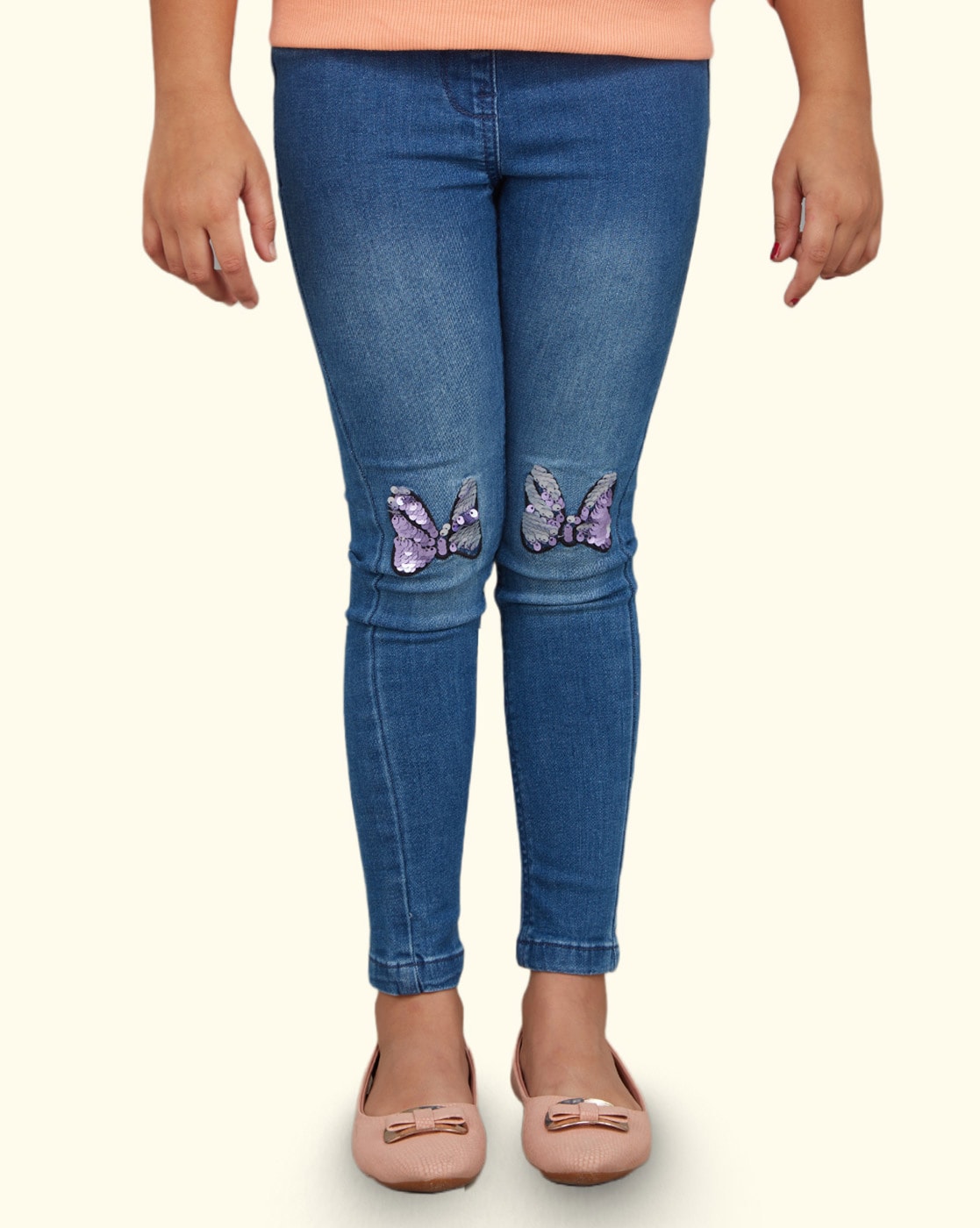 Buy Blue Jeans & Jeggings for Girls by ZALIO Online