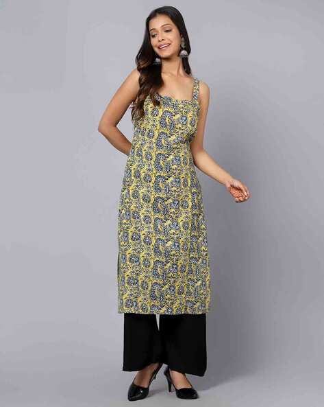 Embroidered Regular GARDEN BY 100 MILES COTTON KURTI at Rs 650/piece in  Surat