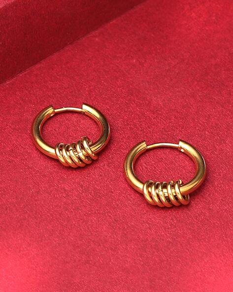 Buy Gold Earrings for Women by Bergo Jewels Online