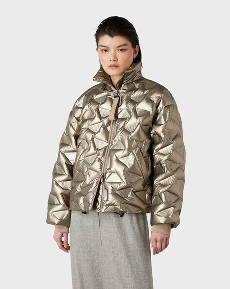 Armani gold hot sale jacket