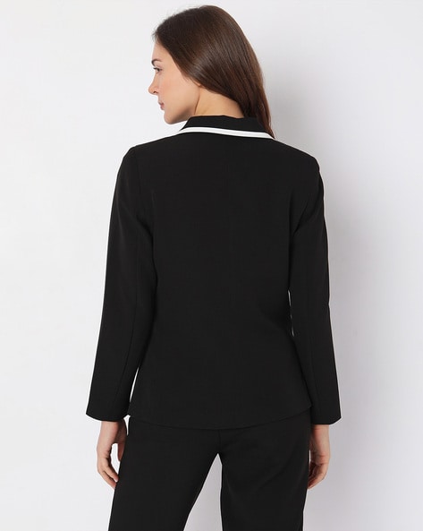 Black blazer outlet with pockets