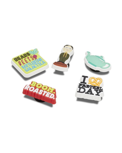 Pack of 5 The Office Jibbitz Shoe Charms