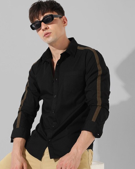 Buy Black Shirts for Men by VERTUSY Online