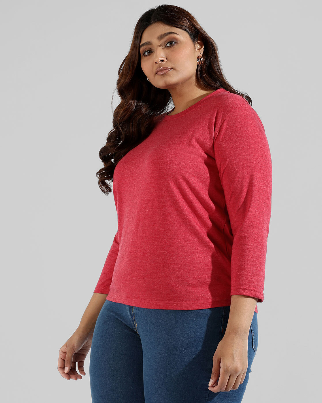 Buy Maroon Tops for Women by Instafab Plus Online