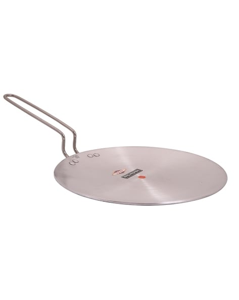 krishna Silver Induction Base Roti Tawa, For Home, Size: 300