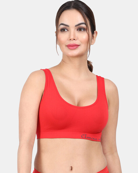 Non-Padded Non-Wired Sports Bra