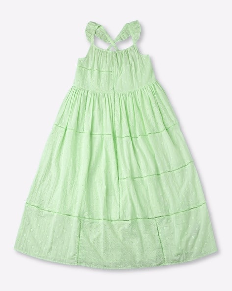 Buy Lime Green Dresses Frocks for Girls by Marks Spencer
