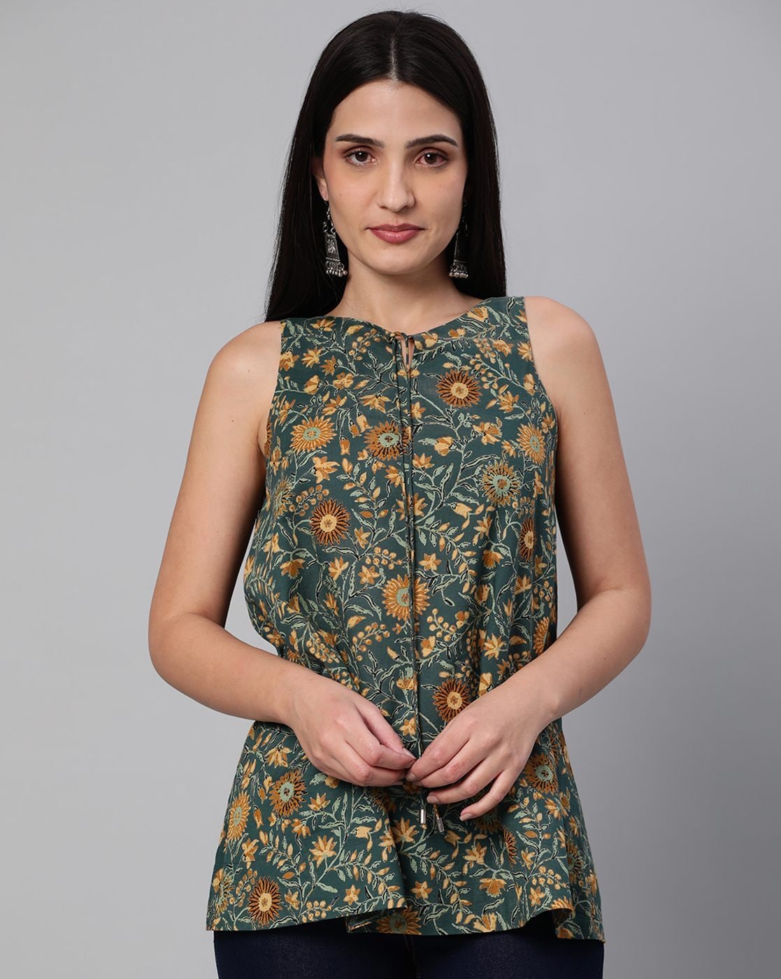 Buy Trends Eid Sleeveless Indian Kurti Tunic Online for Women in Malaysia