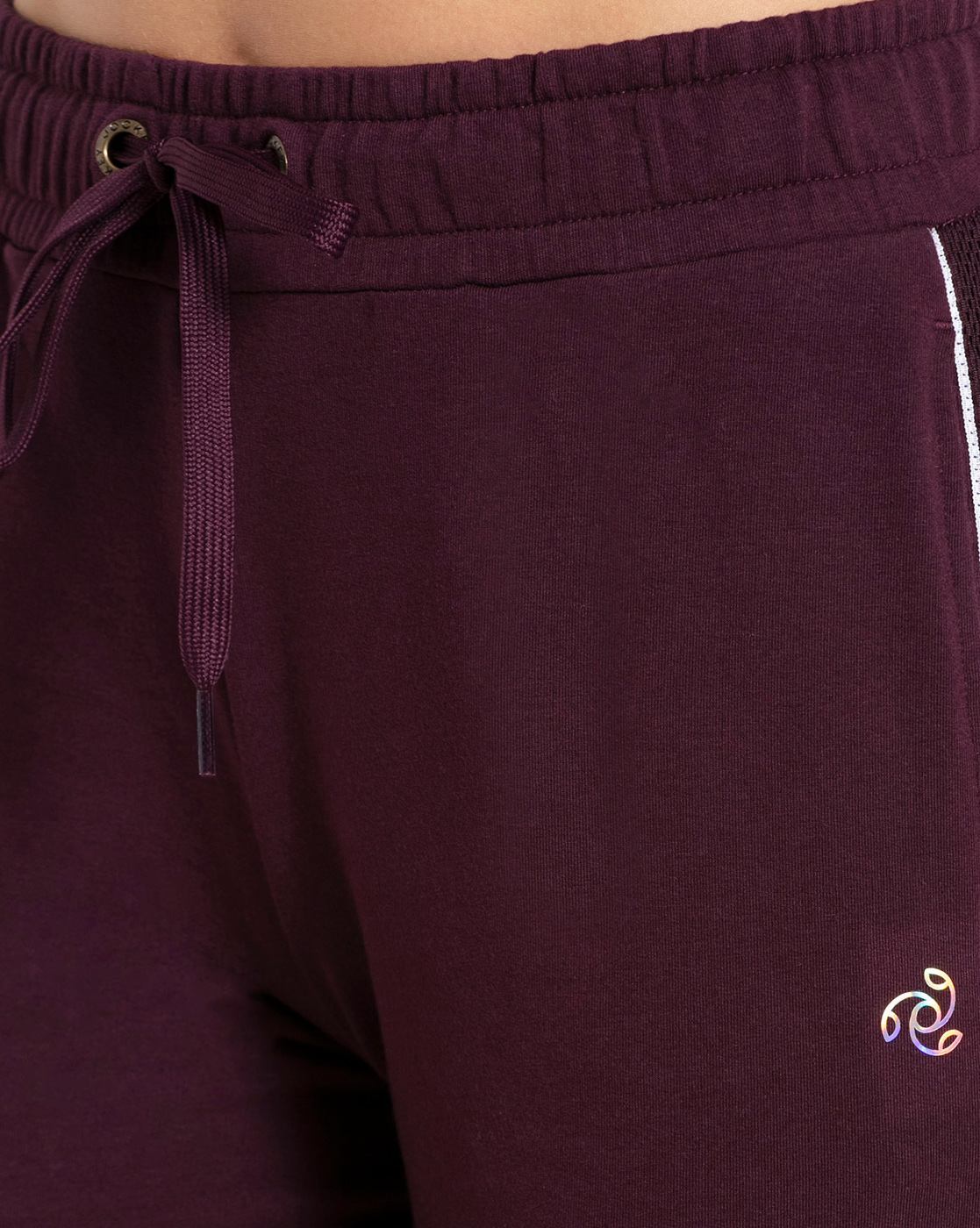 Buy Women's Microfiber Fabric Straight Fit Trackpants with Stay Dry  Treatment - Wine Tasting MW54