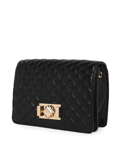 Aldo UNILA008 Black Patterned Sling and Cross Bag Buy Aldo UNILA008 Black  Patterned Sling and Cross Bag Online at Best Price in India  Nykaa