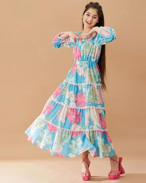 Ajio maxi dress shop