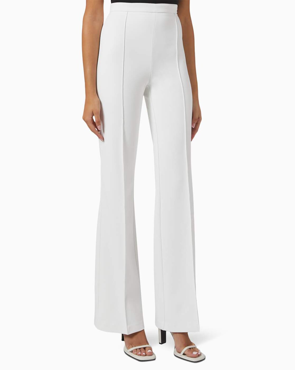 Buy White Trousers & Pants for Women by VISIT WEAR Online