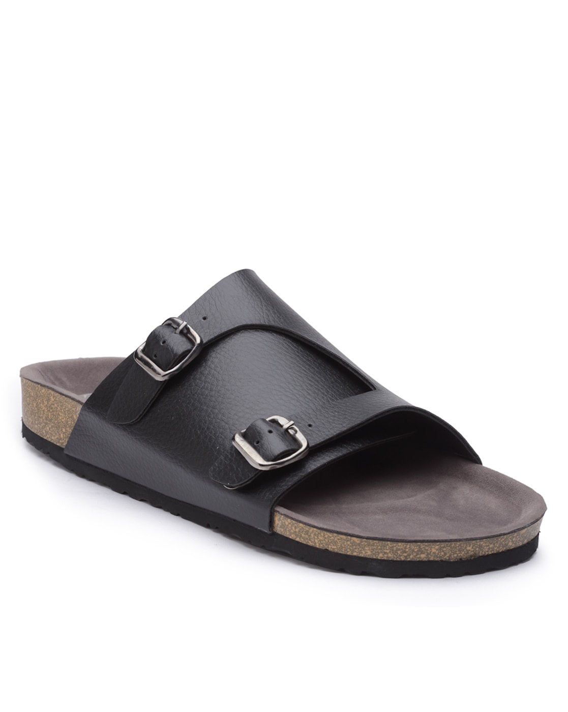 Buy Black Sandals for Men by Amp Online | Ajio.com