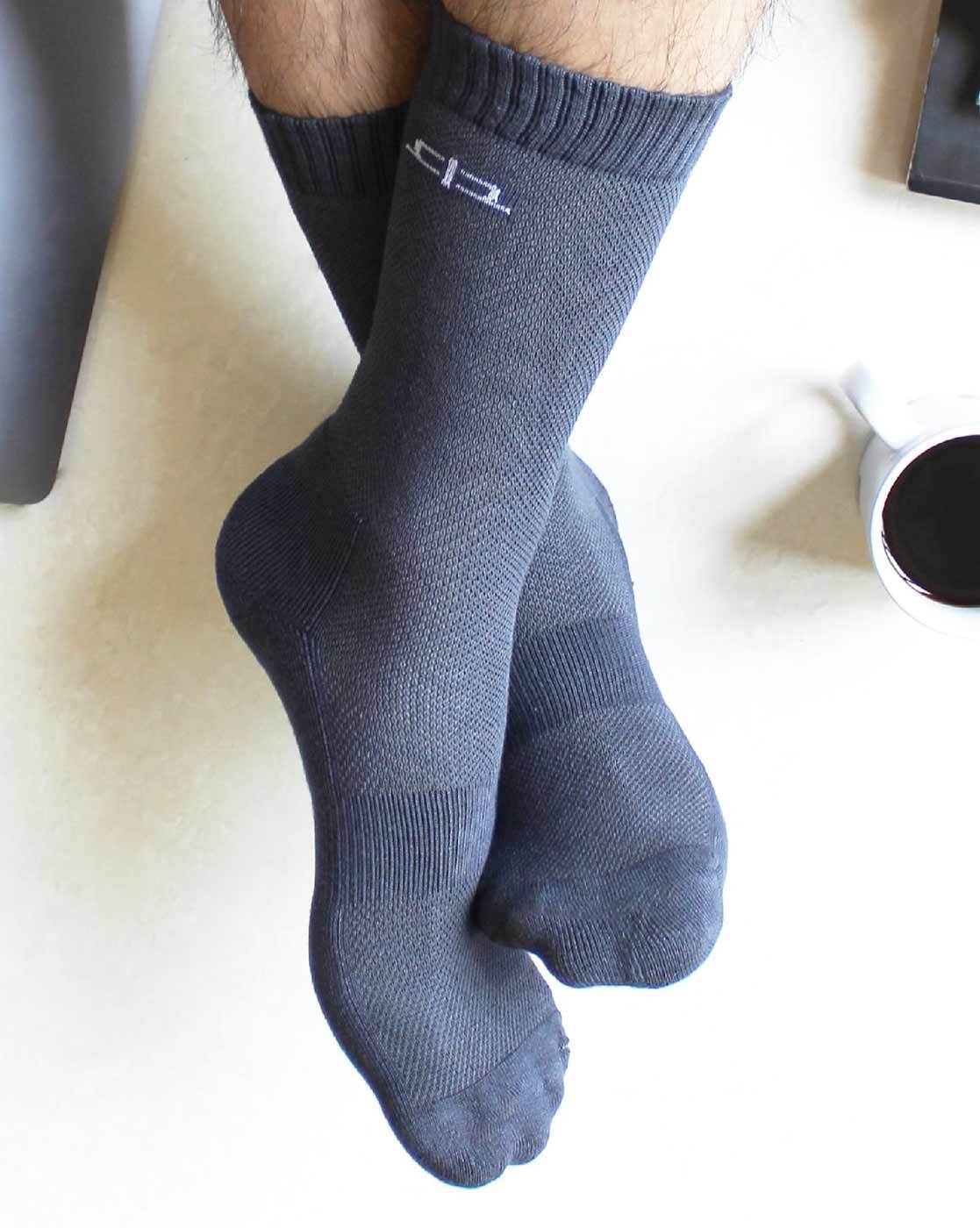 Buy Multicoloured Socks for Men by Heelium Online