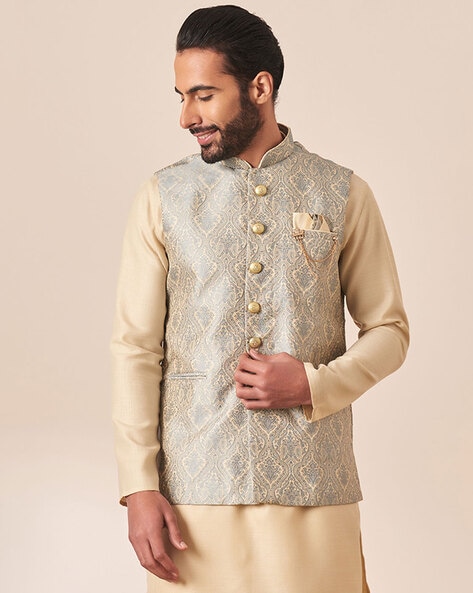 Manyavar waistcoat hotsell