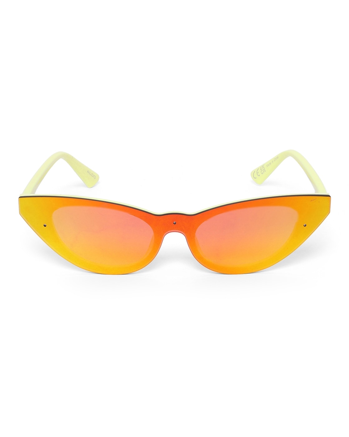 Oceanien Gym forkæle Buy Yellow Sunglasses for Women by Aldo Online | Ajio.com
