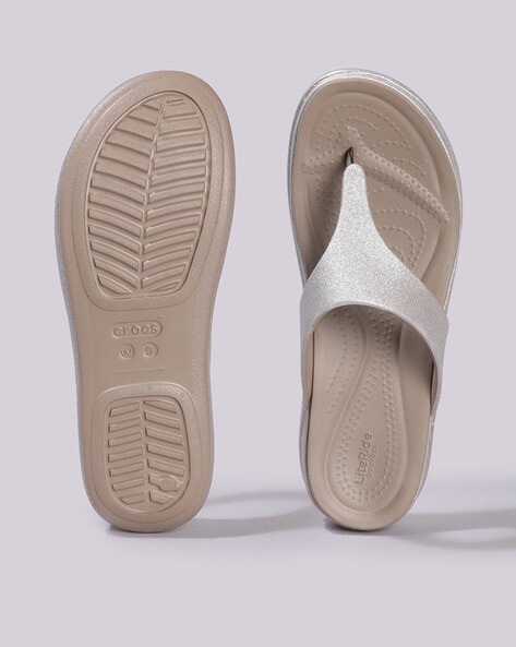 Crocs athens flip discount flops