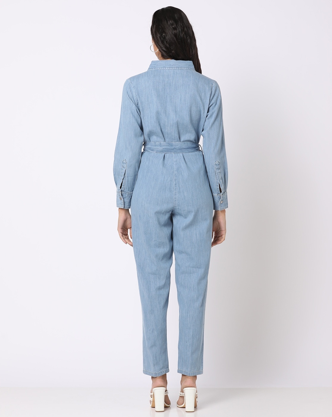 Buy Teal Jumpsuits &Playsuits for Women by The Dry State Online | Ajio.com