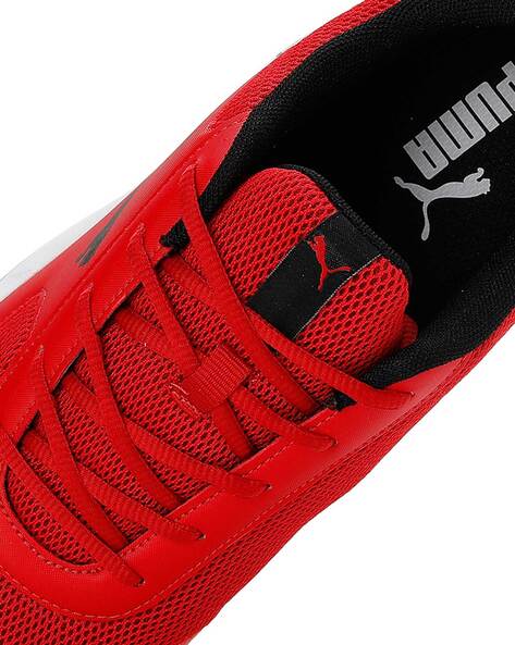 All red deals low top pumas