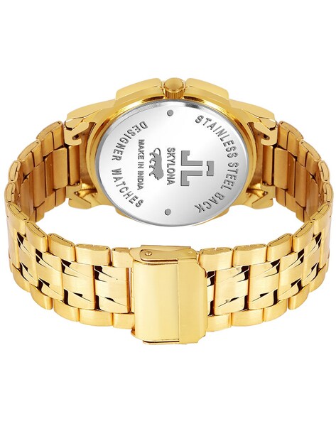 Buy Gold Watches for Men by Skylona Online Ajio