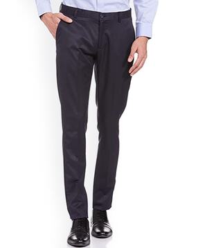 Buy Navy Trousers & Pants for Men by iVOC Online