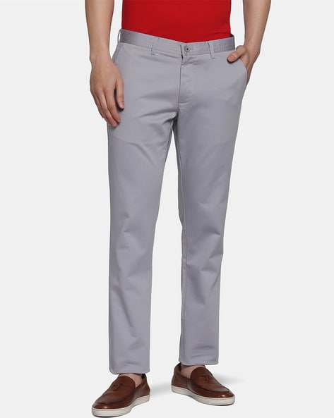 Blackberrys Formal Trousers  Buy Blackberrys Clean Front Super Slim Fit  Structure Trouser  Grey Online  Nykaa Fashion