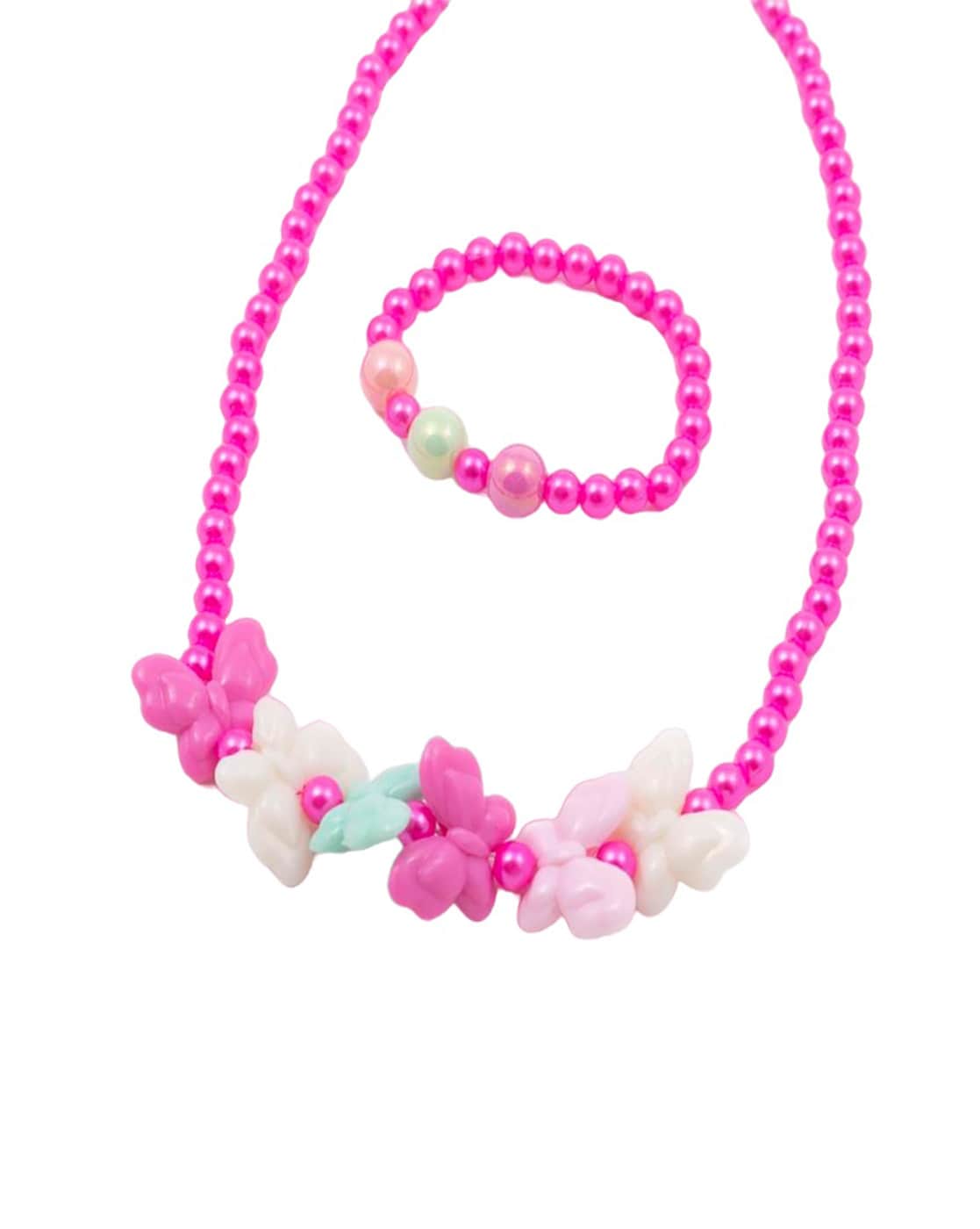1 Carat Natural Rose Cut Diamond Necklace, Earrings and Bracelet Set