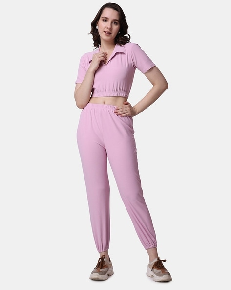 Buy Pink Suit Sets for Women by POPWINGS Online