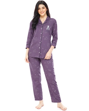 H and m night suit top