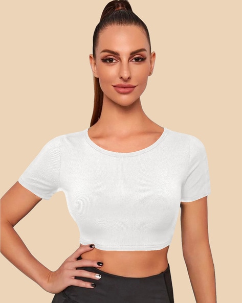 Buy White Tops for Women by DREAM BEAUTY FASHION Online