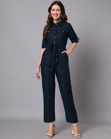 Buy Teal Jumpsuits &Playsuits for Women by The Dry State Online ...