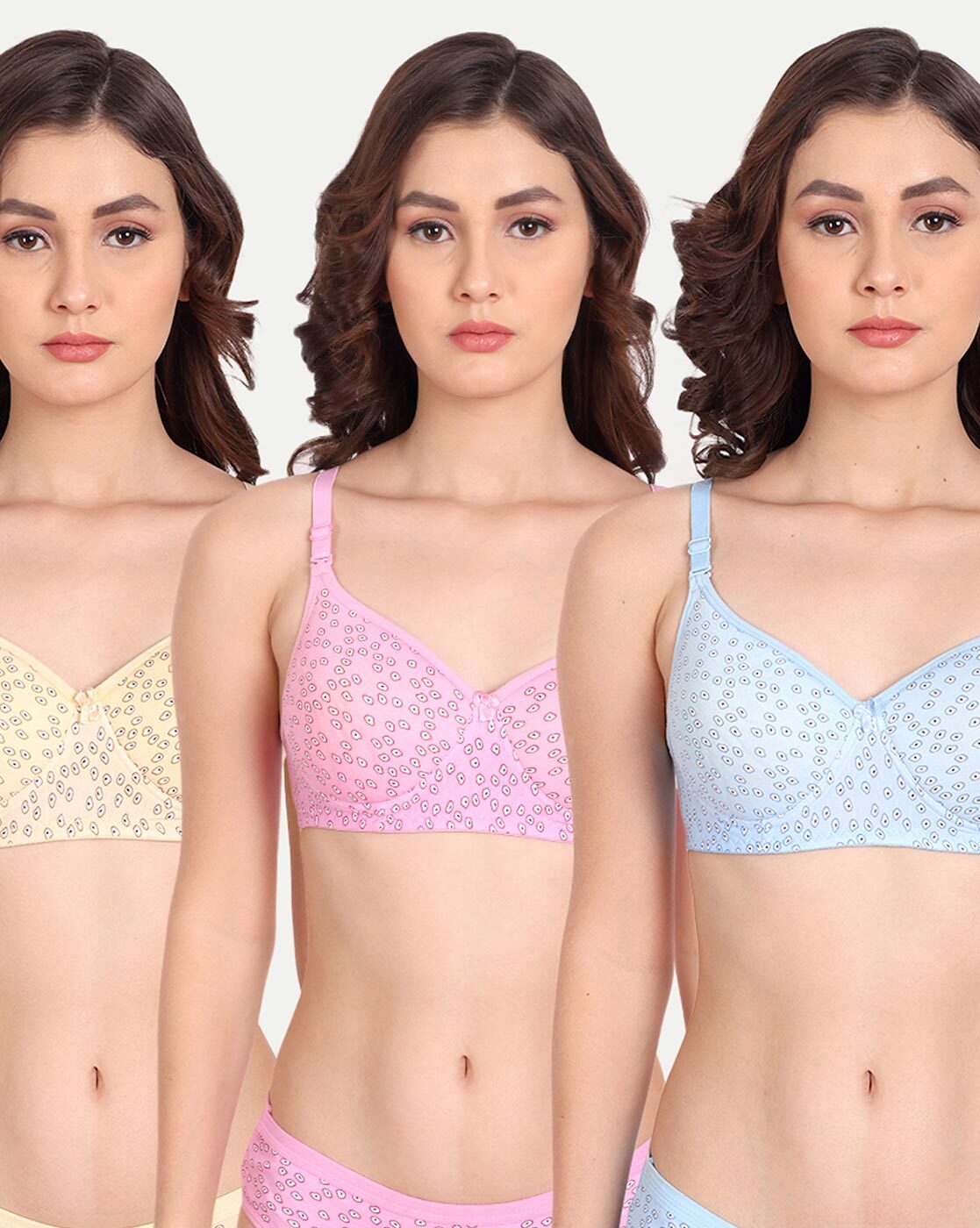 Buy Multicoloured Bras for Women by Liigne Online