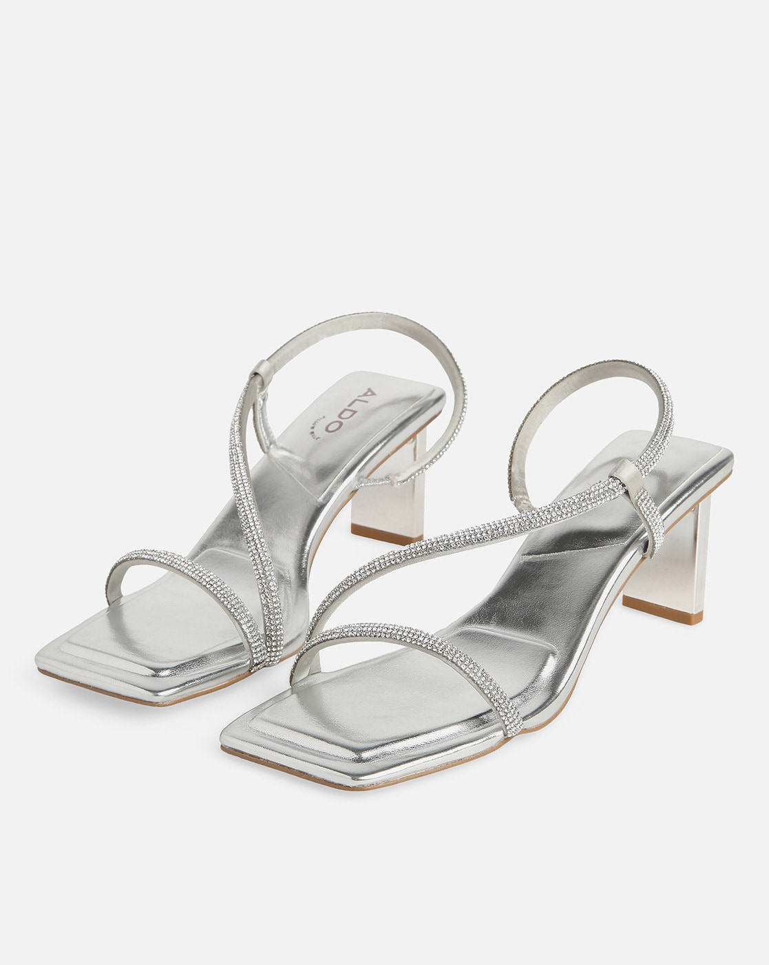 Buy Black Heeled Sandals for Women by Aldo Online | Ajio.com