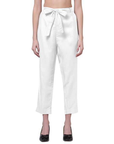 Cargo trousers with ribbon PINKO → Shop Online in 2023 | Cargo trousers,  Cargo pants, Pinko