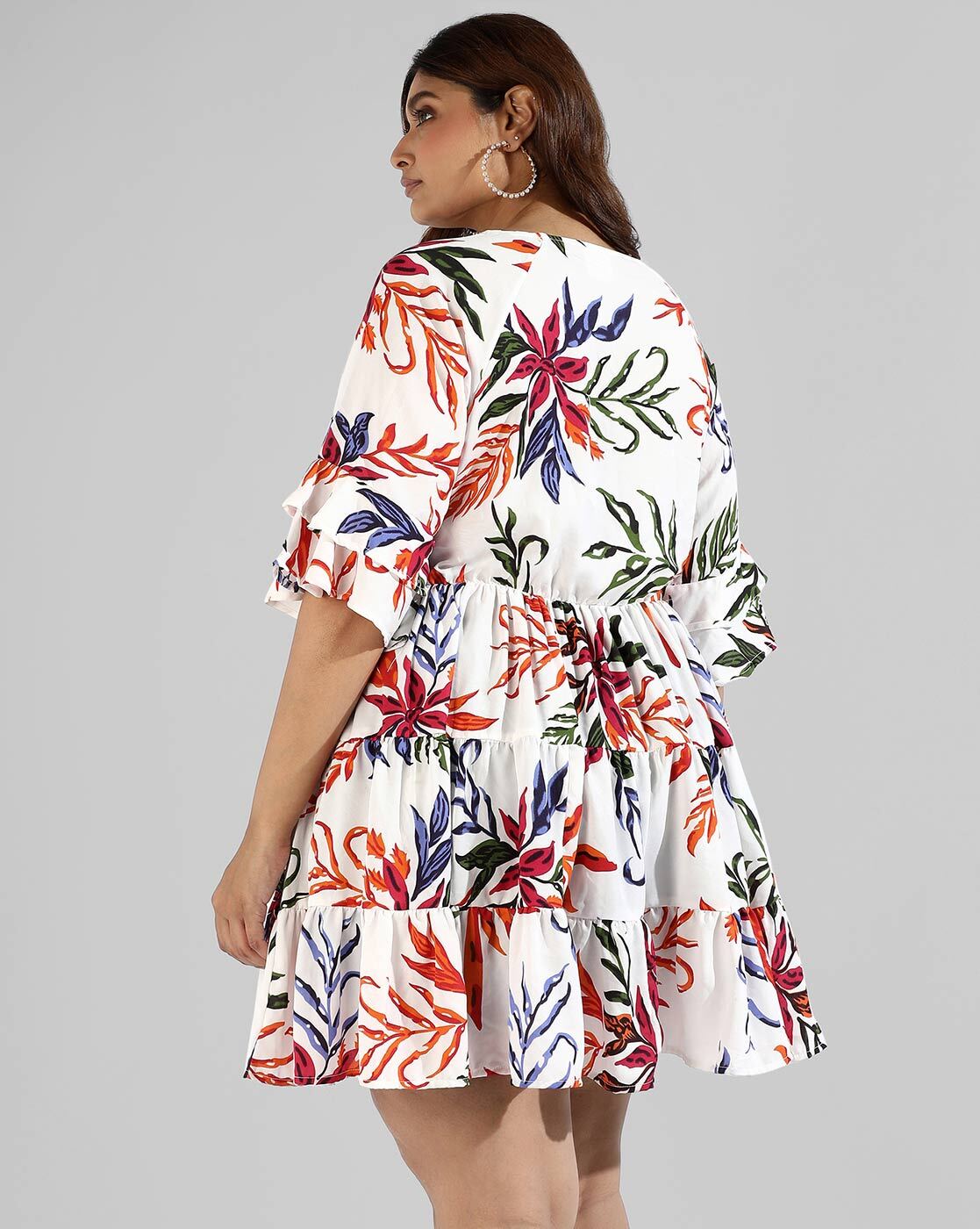 Buy Instafab Plus Size Women Printed Stylish Casual Dresses Online at Best  Prices in India - JioMart.