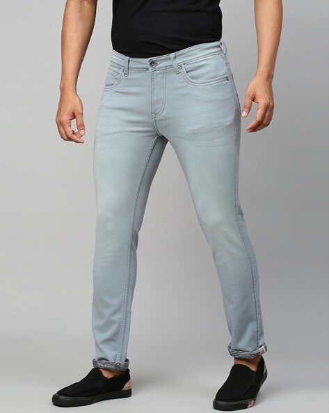 Skinny Fit Jeans with Insert Pockets
