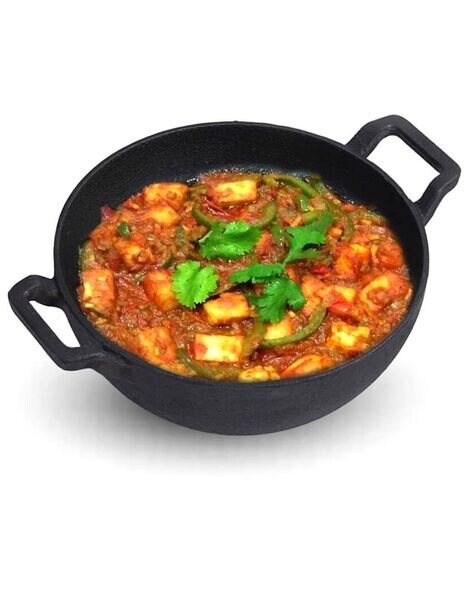 MEYER Cast Iron Kadai w/ Glass Lids 30cm – Wajan Panci