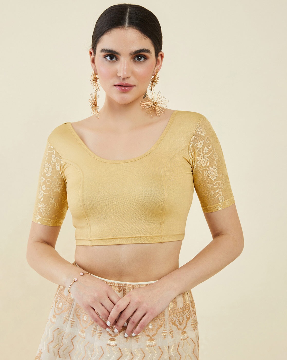 Buy Gold Blouses for Women by SOCH Online