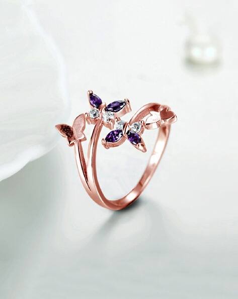 Buy Multicoloured Rings for Women by Yellow Chimes Online