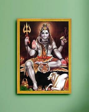 999store Lord Shiva Photo Wall Frame-picture-20