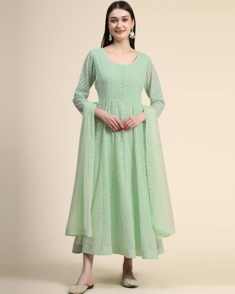 Buy Mint Green Dresses & Gowns for Women by BLACK SCISSOR Online | Ajio.com
