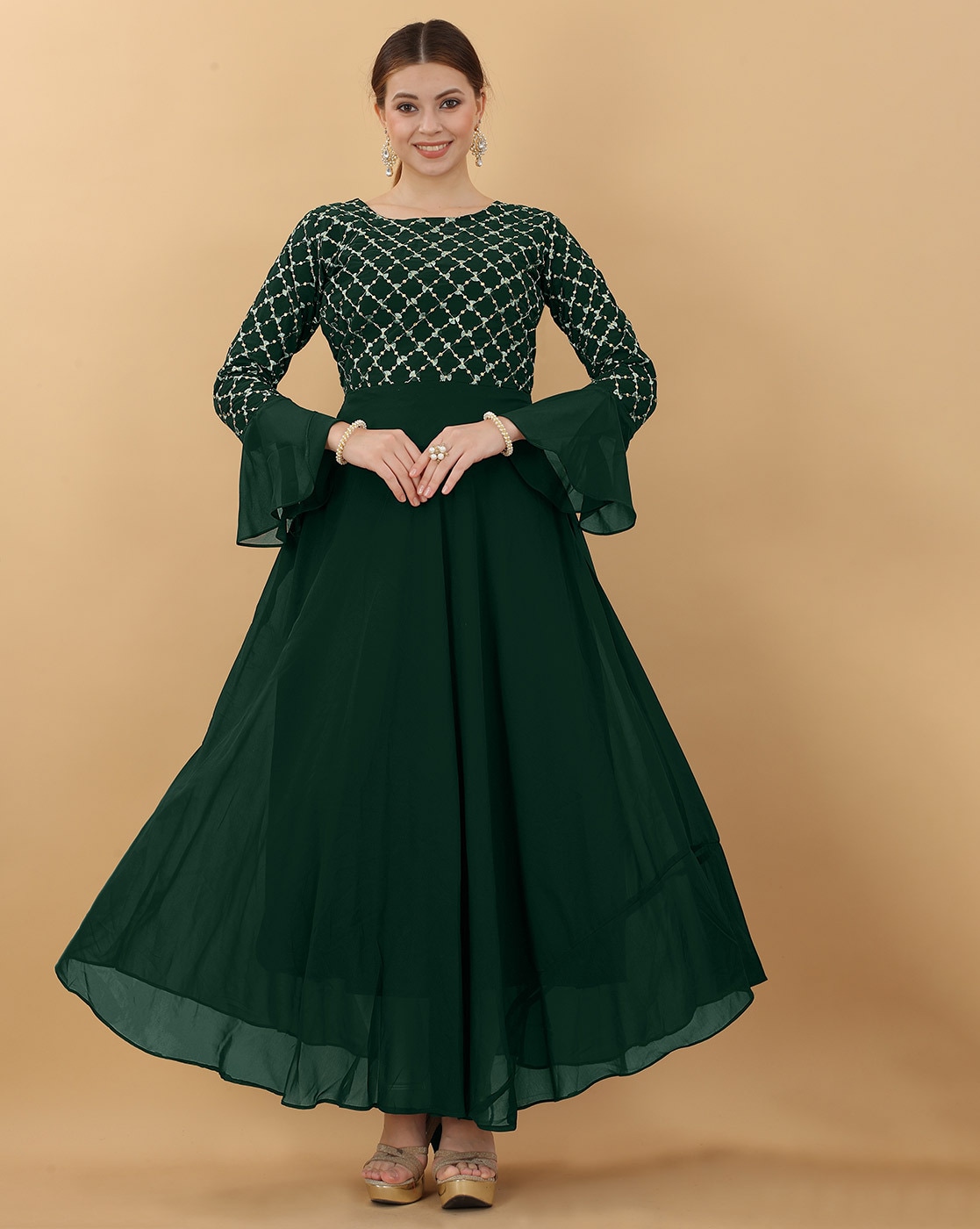 Ethnic Turquoise Green Net Embroidered Lehenga LLCV112656